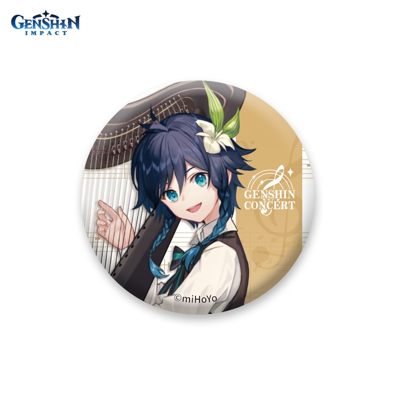

Значок Genshin Impact: Concert Melodies – Of An Endless Journey Venti Can Badge