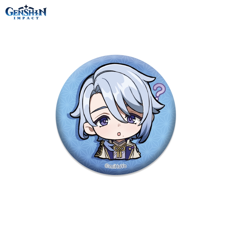 

Значок Genshin Impact: Chibi Expressions – Kamisato Ayato Can Badge