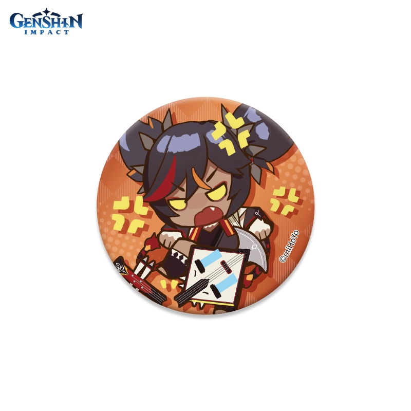 Значок Genshin Impact: Chibi Expressions – Xinyan Can Badge