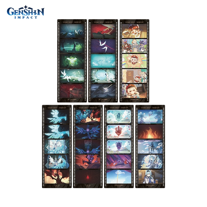 

Набор закладок Genshin Impact: A Glimpse Of The World Imitation Film – Mondstadt