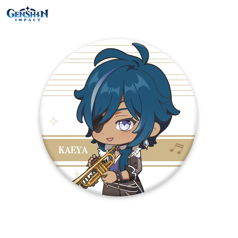 Значок Genshin Impact: Concert Melodies – Of An Endless Journey Chibi Kaeya Badge