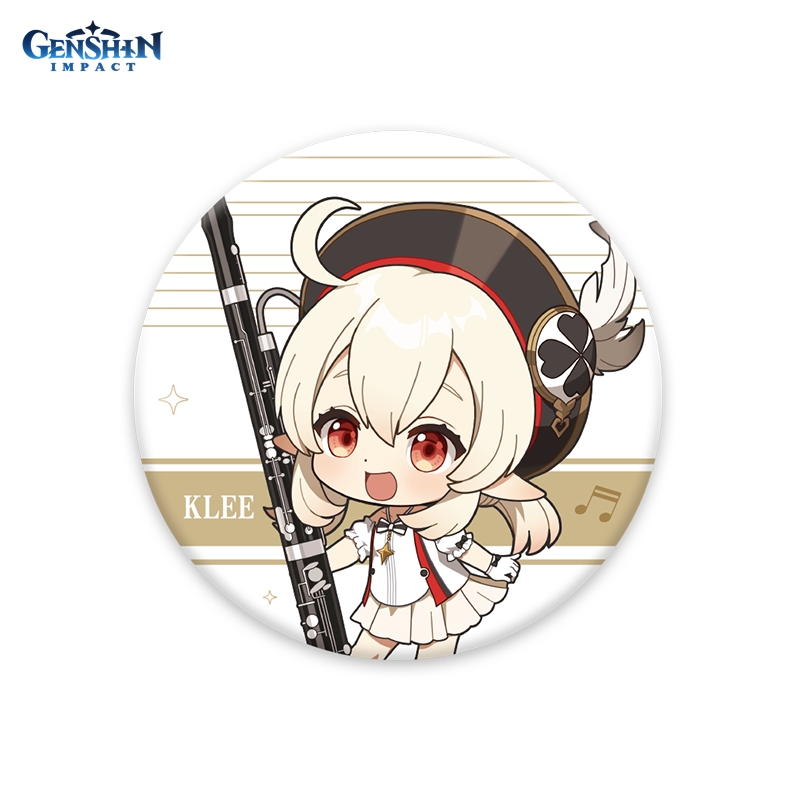 Значок Genshin Impact: Concert Melodies – Of An Endless Journey Chibi Klee Badge