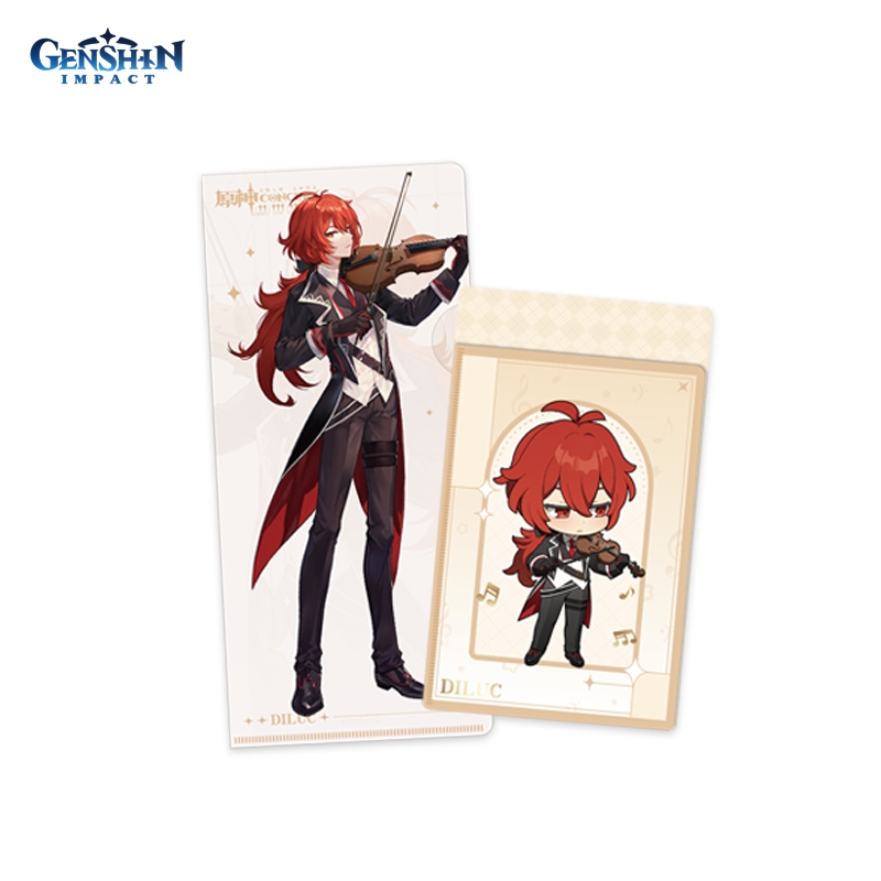 

Набор Genshin Impact: Concert Melodies – Of An Endless Journey Ticket Holder Diluc (карточка, конверт)