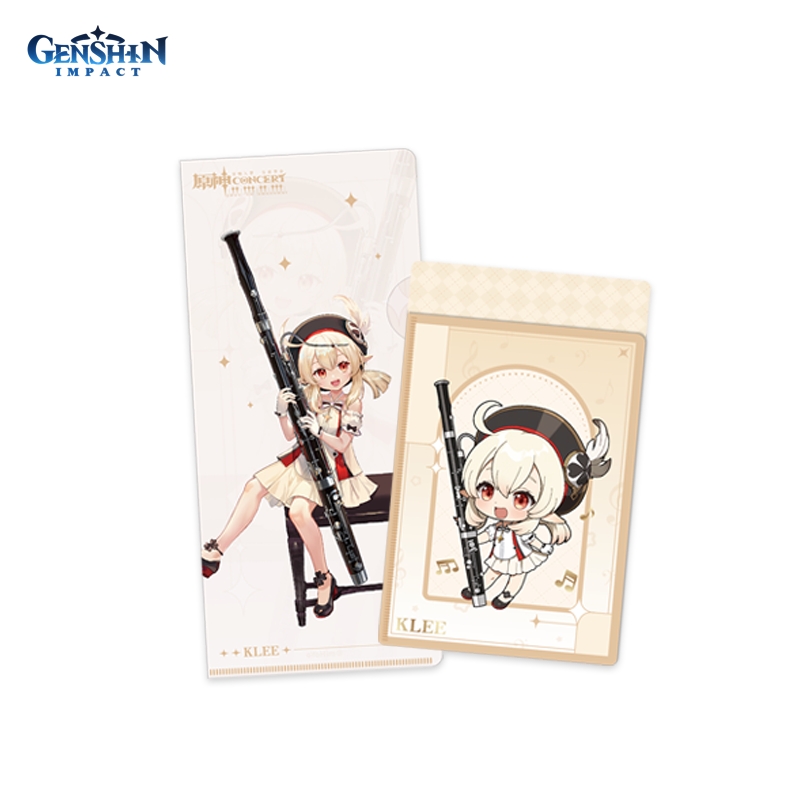 

Набор Genshin Impact: Concert Melodies – Of An Endless Journey Ticket Holder Klee (карточка, конверт)