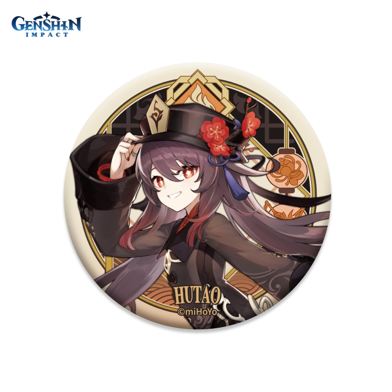 

Значок Genshin Impact: Liyue Harbour Hutao Can Badge