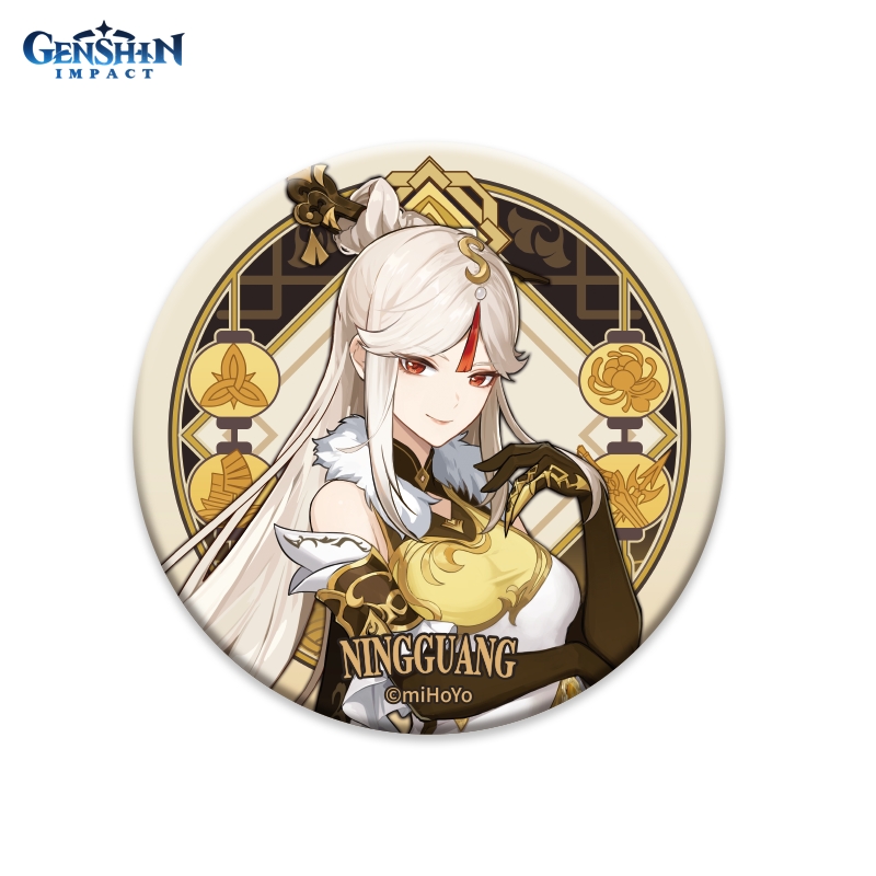 

Значок Genshin Impact: Liyue Harbour Ningguang Can Badge