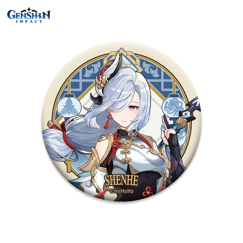 

Значок Genshin Impact: Liyue Harbour Shenhe Can Badge