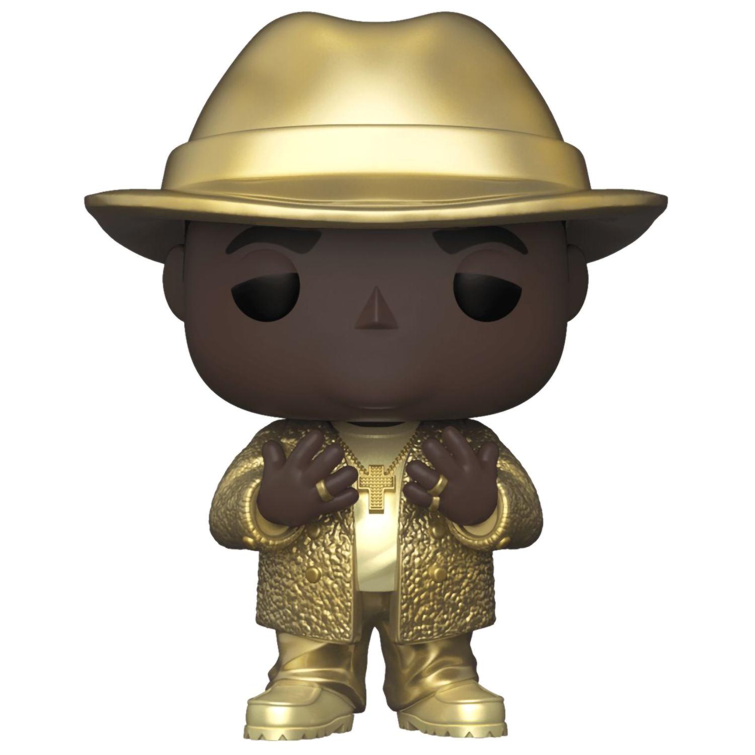 

Фигурка Funko POP Rocks: The Notorious B.I.G. – Notorious B.I.G. With Fedora Gold Exclusive (9,5 см)