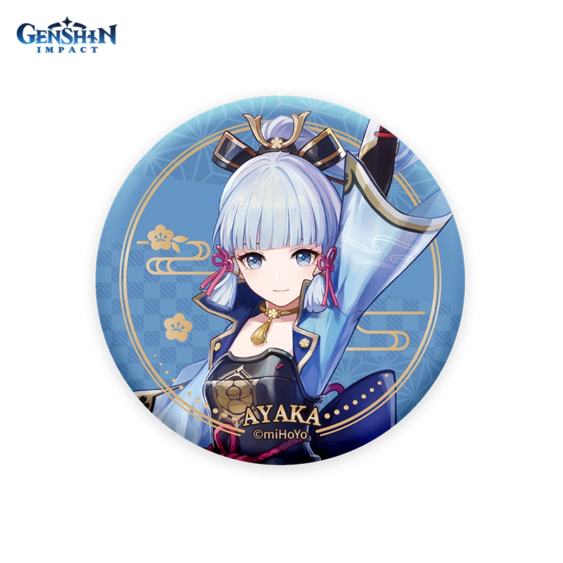 

Значок Genshin Impact: Inazuma Kamisato Ayaka Can Badge