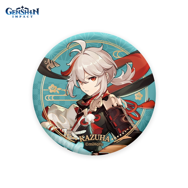 Значок Genshin Impact: Inazuma Kaedehara Kazuha Can Badge