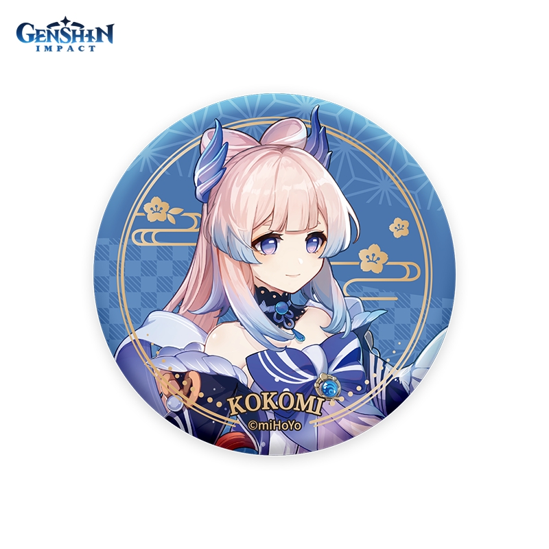 

Значок Genshin Impact: Inazuma Sangonomiya Kokomi Can Badge