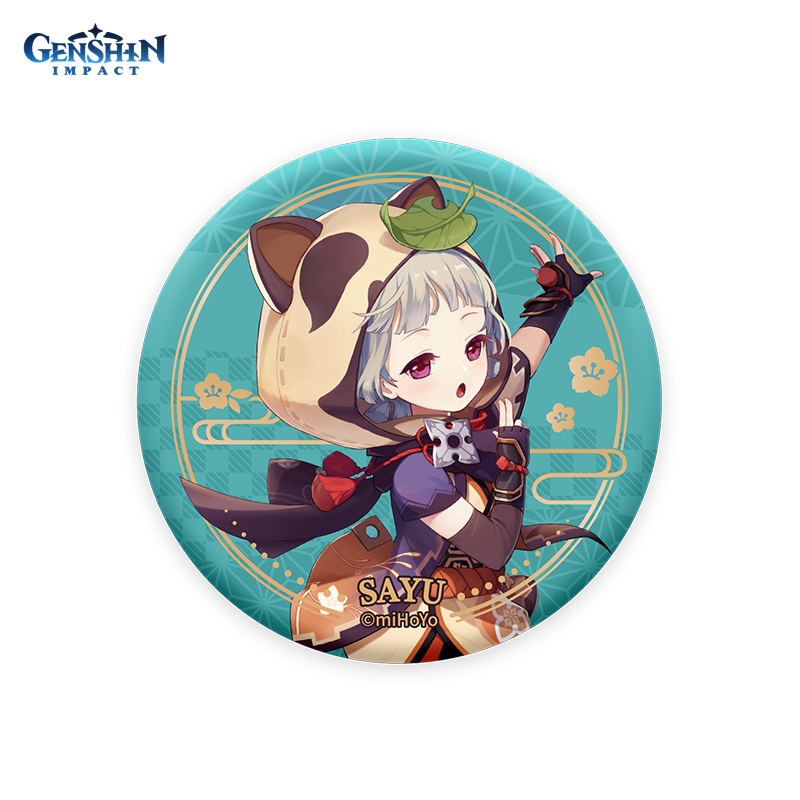 Значок Genshin Impact: Inazuma Sayu Can Badge