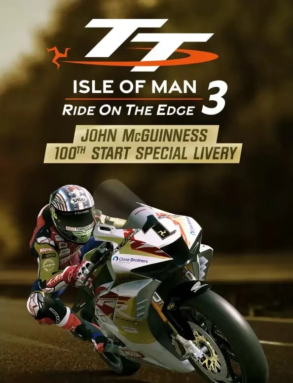 

TT Isle Of Man 3: John McGuinness – 100th Start Livery. Дополнение) [PC, Цифровая версия] (Цифровая версия)