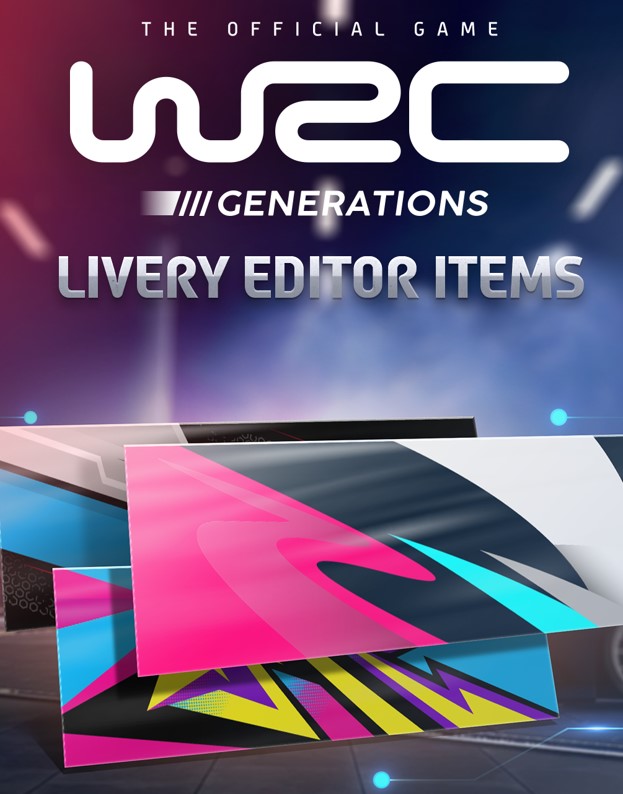 WRC Generations: Livery editor extra items. Дополнение [PC, Цифровая версия] (Цифровая версия)