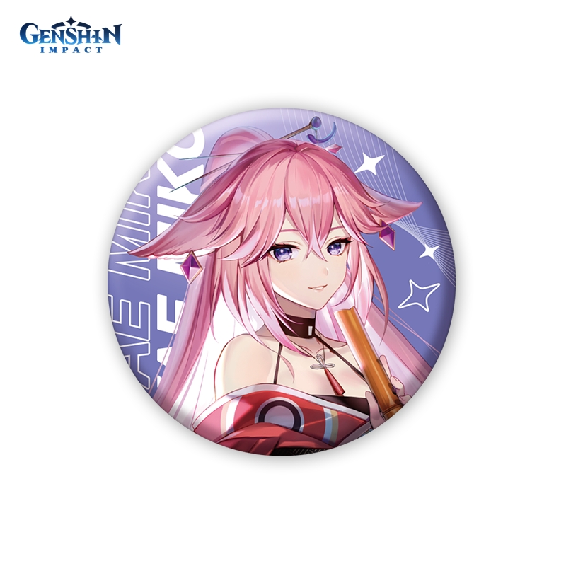 

Значок Genshin Impact: 2022 Online Concert – Yae Miko Can Badge