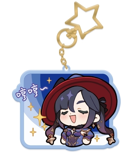 

Брелок Genshin Impact: Chibi Expressions – Mona (акриловый)