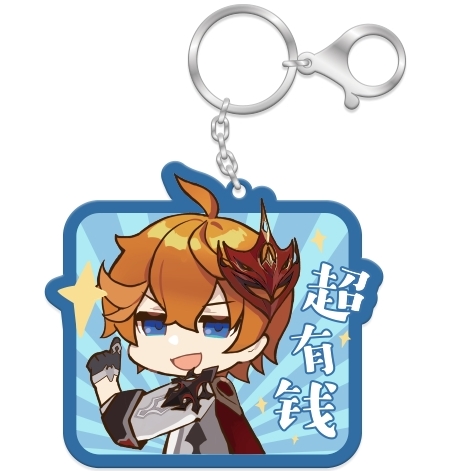 

Брелок Genshin Impact: Chibi Expressions – Tartaglia (акриловый)