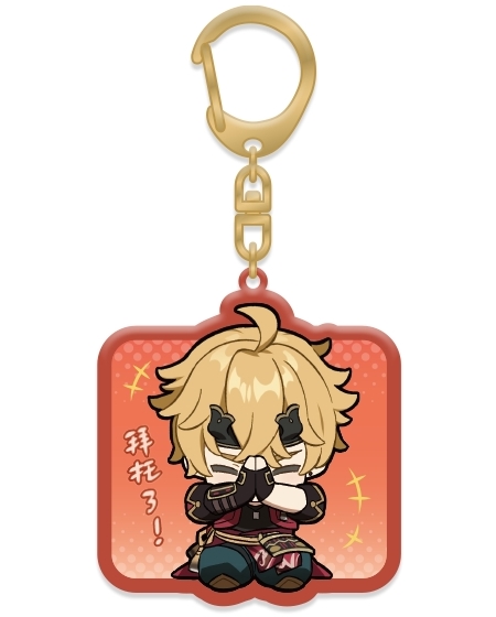 

Брелок Genshin Impact: Chibi Expressions – Thoma (акриловый)