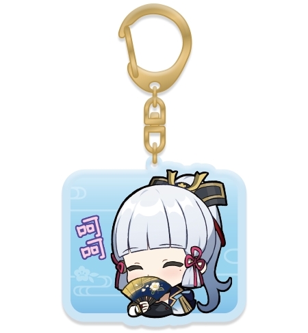 

Брелок Genshin Impact: Chibi Expressions – Kamisato Ayaka (акриловый)