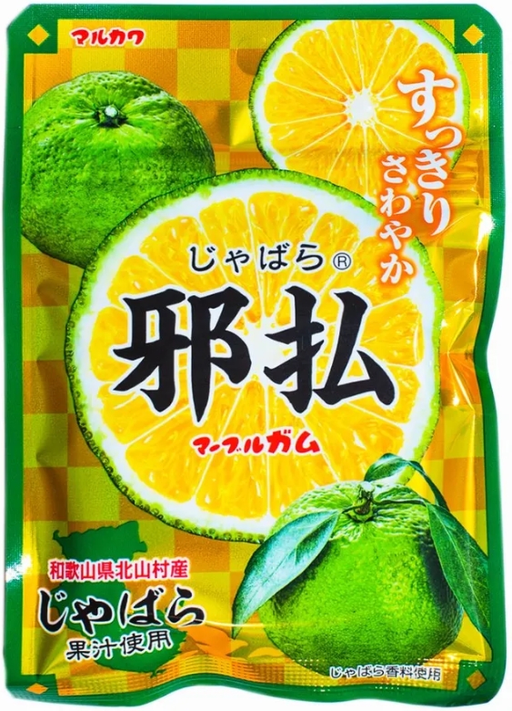 Жевательная резинка Marukawa: Jabara Green Citrus цена и фото