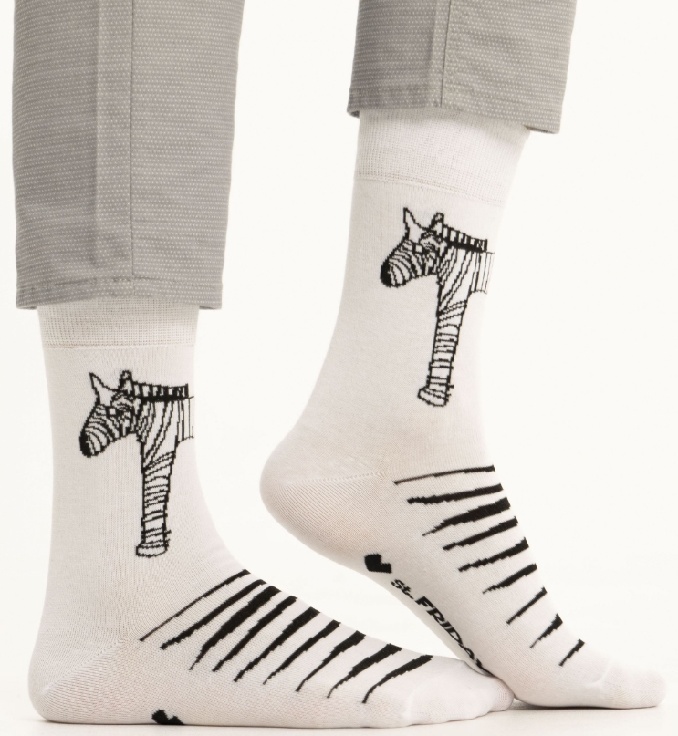 Носки Зебра – это зебра