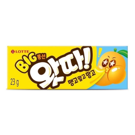 цена Жевательная резинка WHATTA Big Bubble Gum Mango