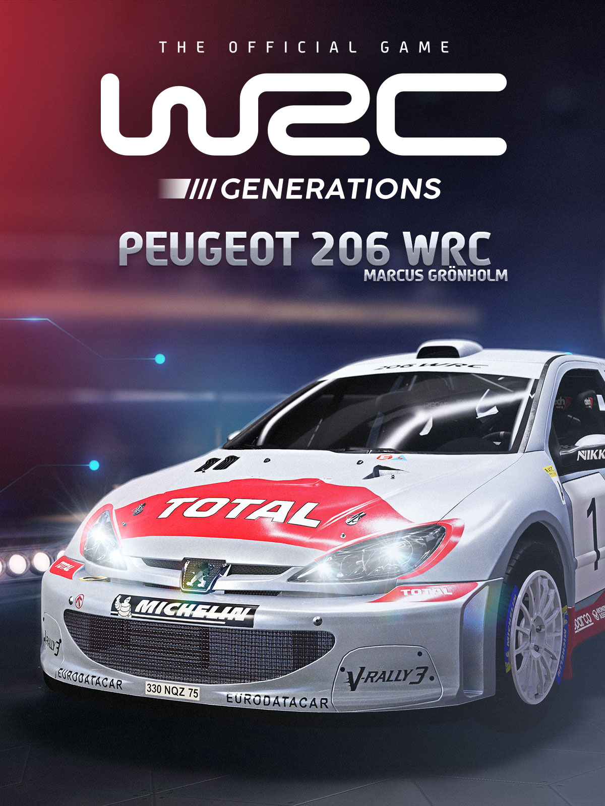 WRC Generations: Peugeot 206 WRC 2002. Дополнение [PC, Цифровая версия] (Цифровая версия)