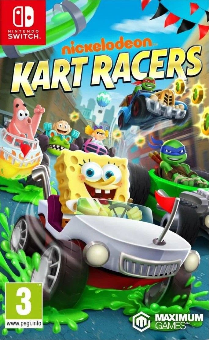 Nickelodeon Kart Racers [Switch, Цифровая версия] (EU) (Цифровая версия)