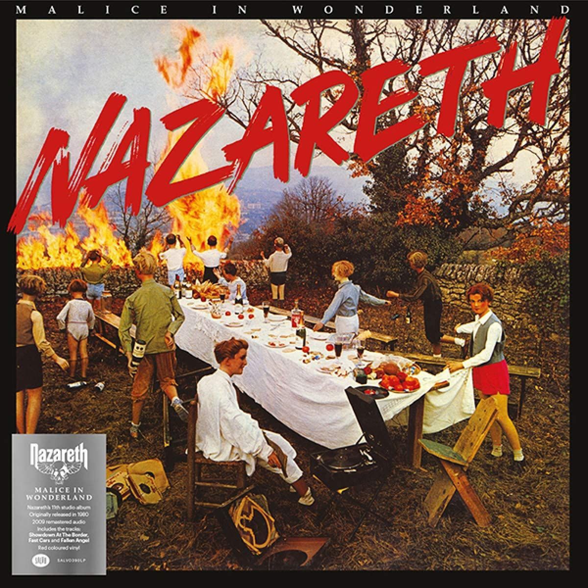 Nazareth – Malice In Wonderland. Limited and Remastered Edition. Coloured Red Vinyl (LP)