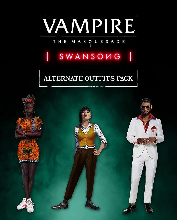 

The Masquerade: Swansong – Alternate outfits Pack. Дополнение [PC, Цифровая версия] (Цифровая версия)