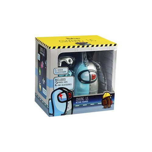 цена Фигурка Among Us + 2 аксессуара: Герой Робот – Серия 3 в коробке с окном (AU6503A)