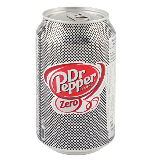 цена Напиток газированный Dr.Pepper: Diet Zero (330 мл)