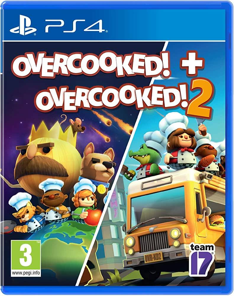 Overcooked + Overcooked 2 [PS4] цена и фото