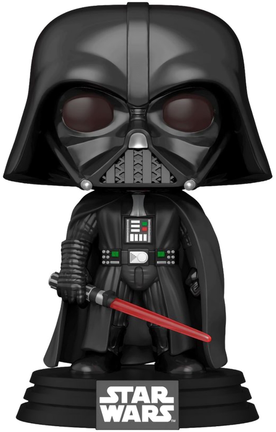 цена Фигурка Funko POP Star Wars: Episode IV – A New Hope Darth Vader Bobble-Head (9,5 см)
