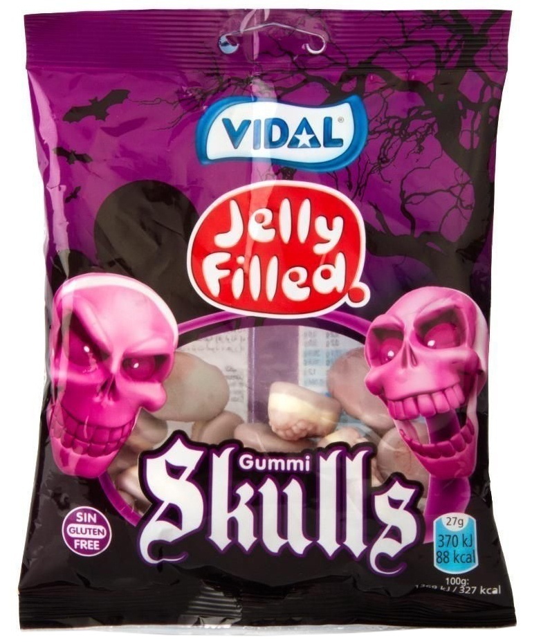 Мармелад Vidal Skulls / Черепа (100 г)