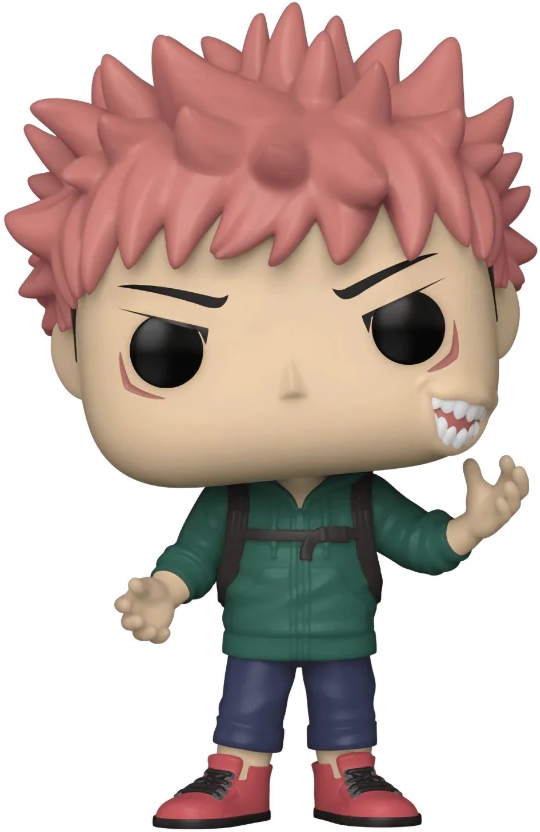 Фигурка Funko POP Animation: Jujutsu Kaisen – Yuji Itadori with Sukuna Mouth Exclusive (9, 5 см) цена и фото