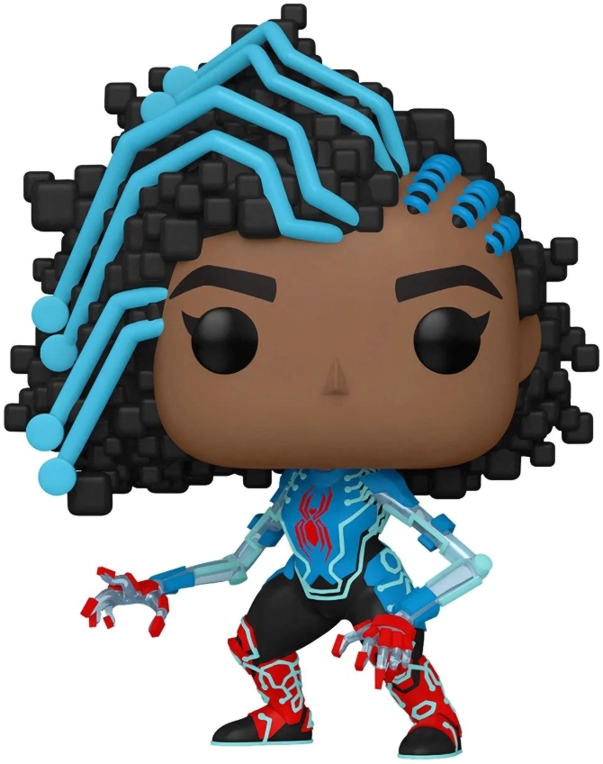 Фигурка Funko POP Marvel Spider-Man: Across The SpiderVerse – Spider-Byte Bobble-Head (9,5 см) цена и фото