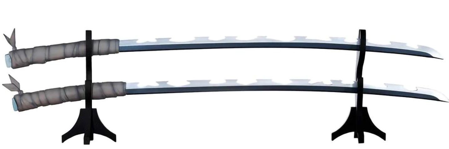 

Меч Реплика Demon Slayer: Kimetsu no Yaiba – Nichirin Sword Inosuke Hashibira (93 см)