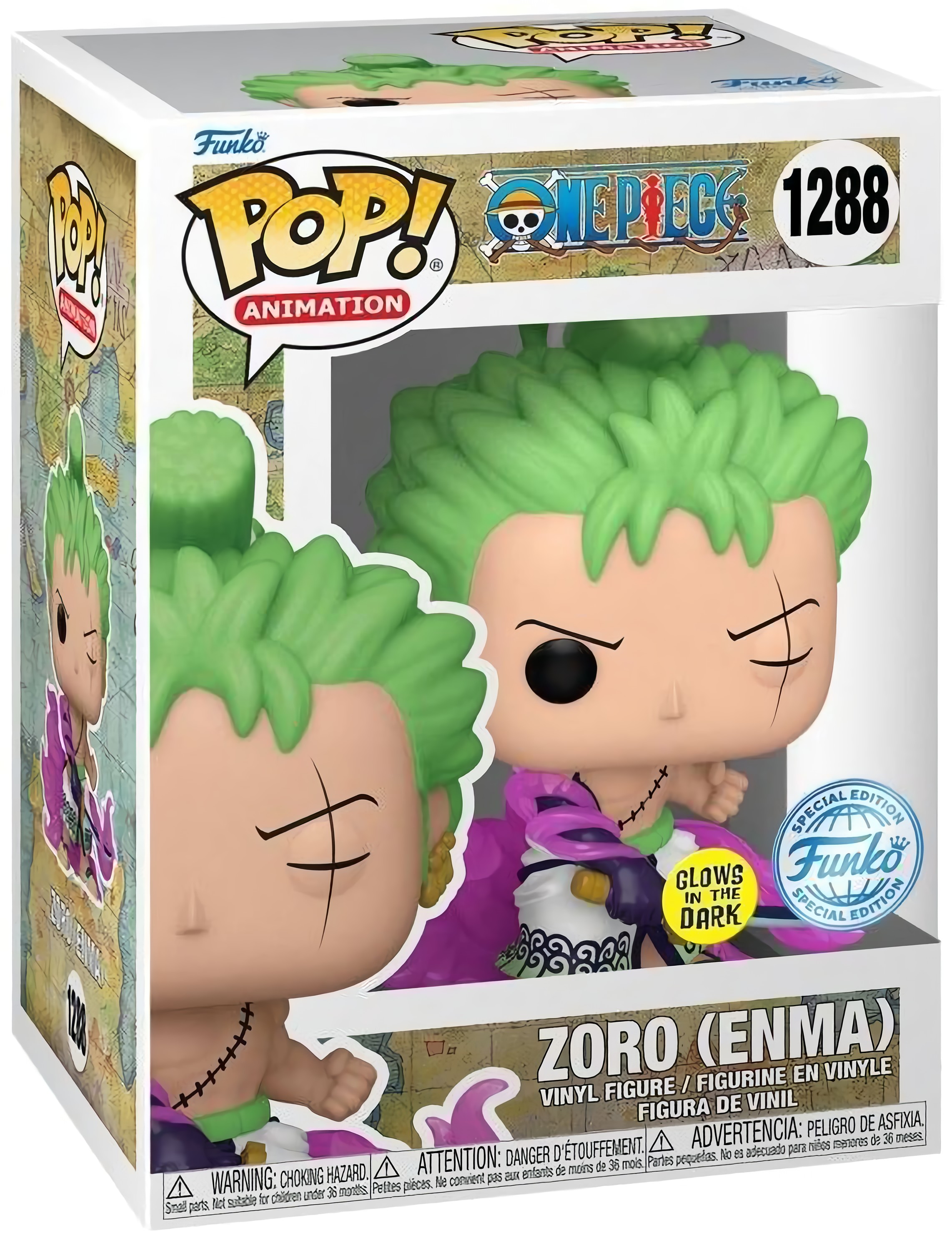 

Фигурка Funko POP Animation: One Piece – Zoro (Enma) Glows In The Dark Exclusive