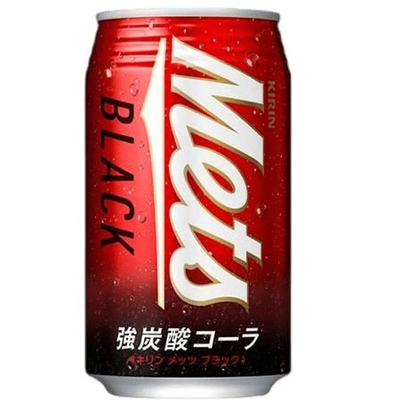 

Напиток газированный Kirin Mets Black Cola (350 мл.)