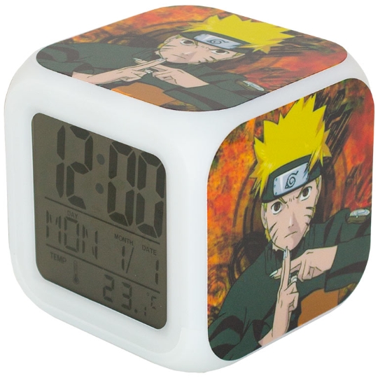 

Часы-будильник Naruto Shippude с подсветкой №1