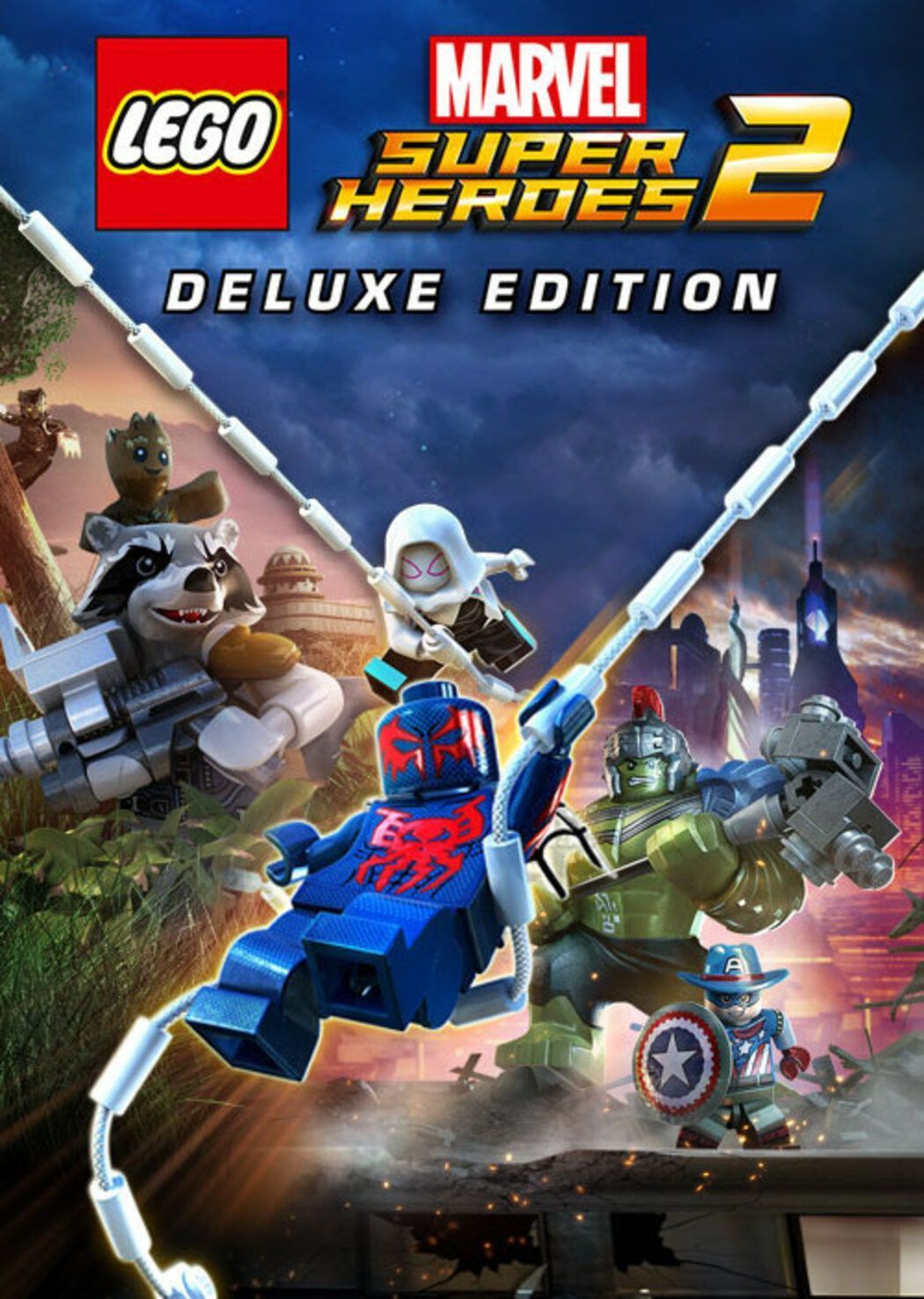 цена LEGO Marvel Super Heroes 2. Deluxe Edition [PC, Цифровая версия] (Цифровая версия)