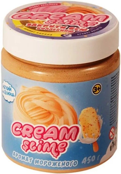 

Слайм Cream-Slime (250 г.) (с ароматом пломбира)