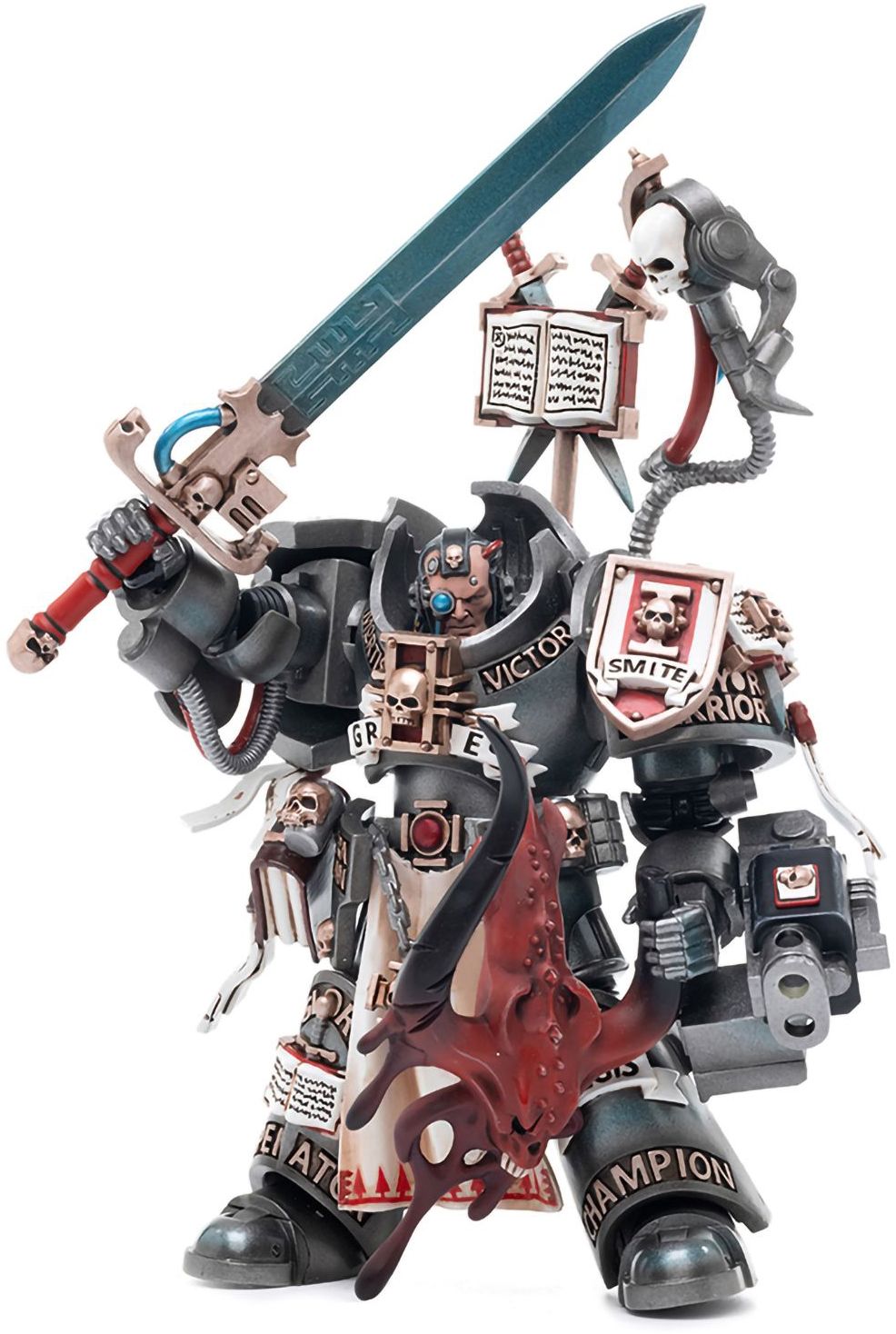 цена Фигурка Warhammer 40 000: Grey Knights – Terminator Incanus Neodan 1:18 (13,4 см)