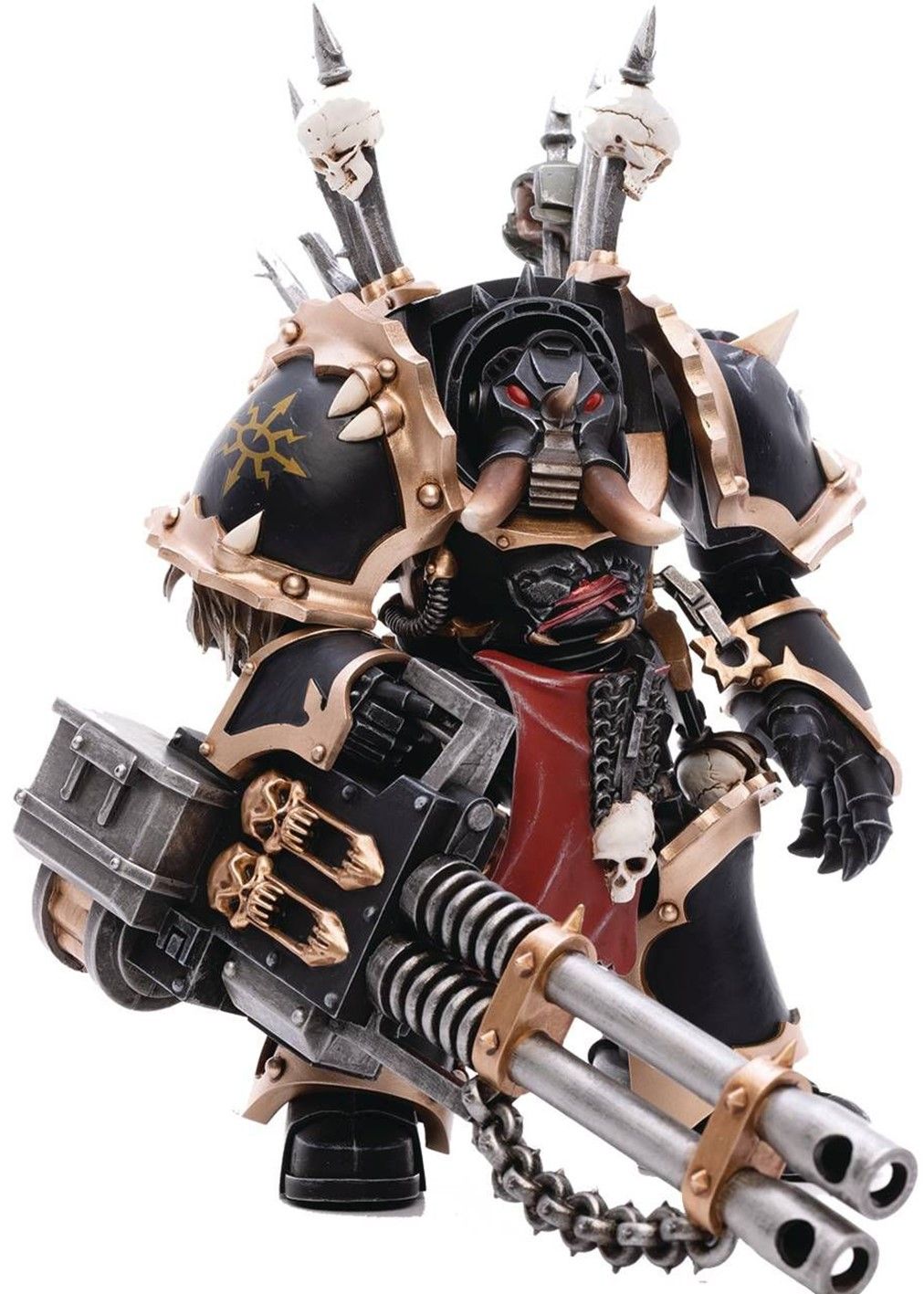 цена Фигурка Warhammer 40 000 Chaos Space Marine: Black Legion – Chaos Terminator Brother Gornoth (масштаб 1:18) (12,7 см)