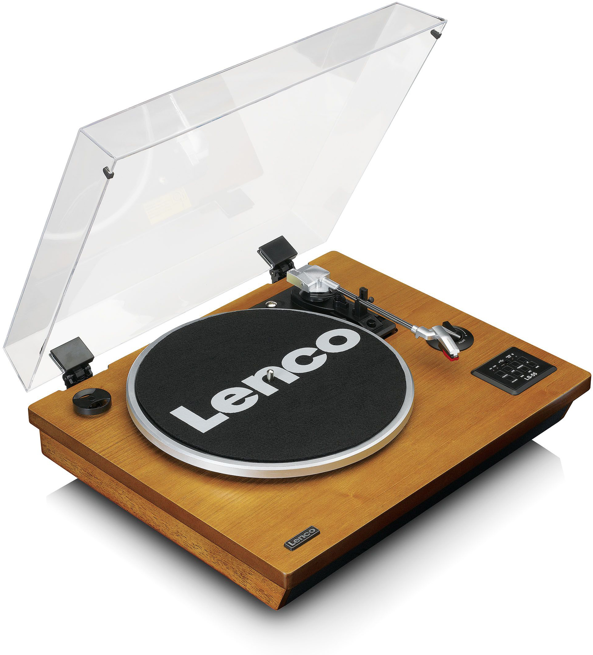 

Виниловый проигрыватель Lenco LS-55 Walnut (LS-55WA)