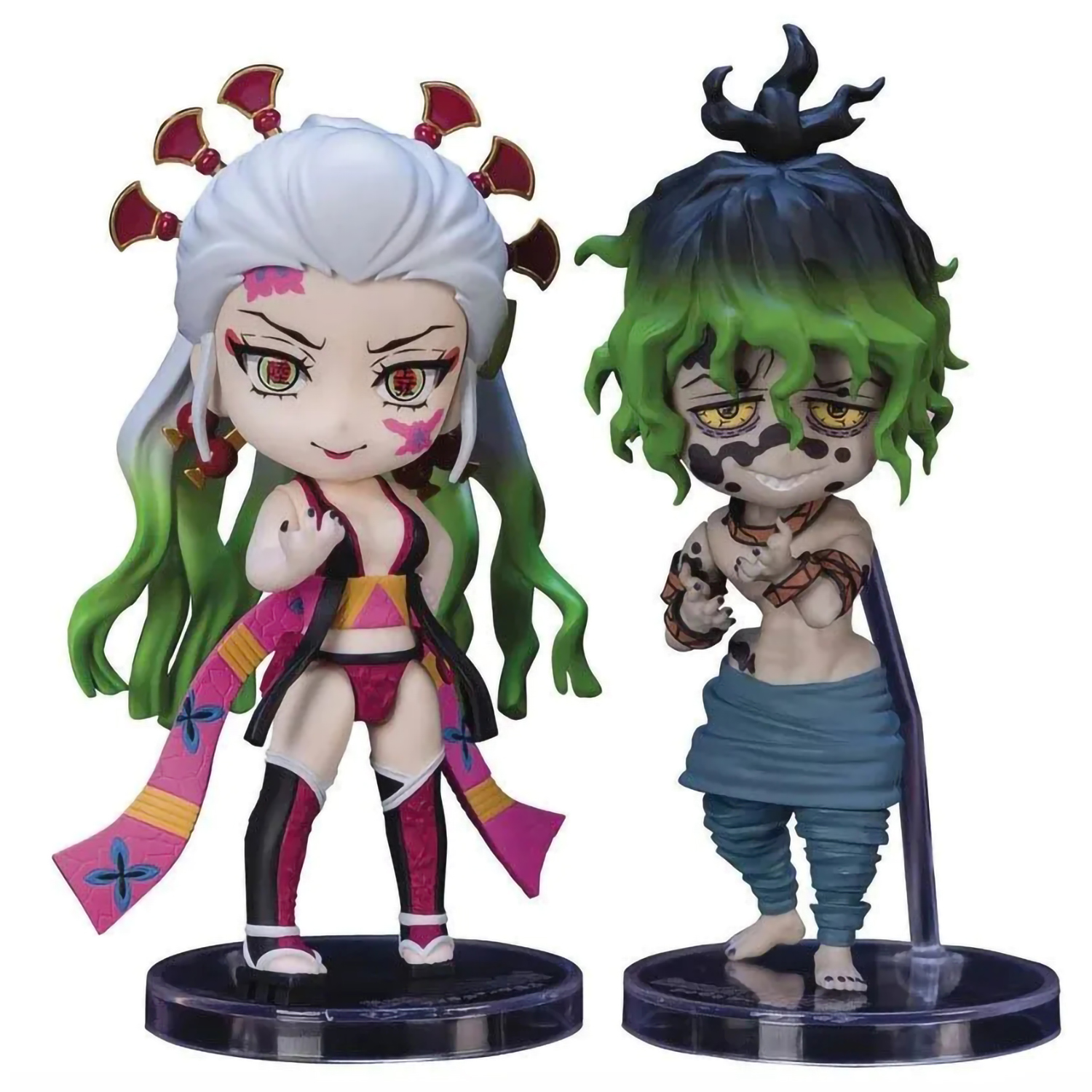 Фигурка Figuarts Mini Demon Slayer: Kimetsu no Yaiba – Daki & Gyutaro (9 см)