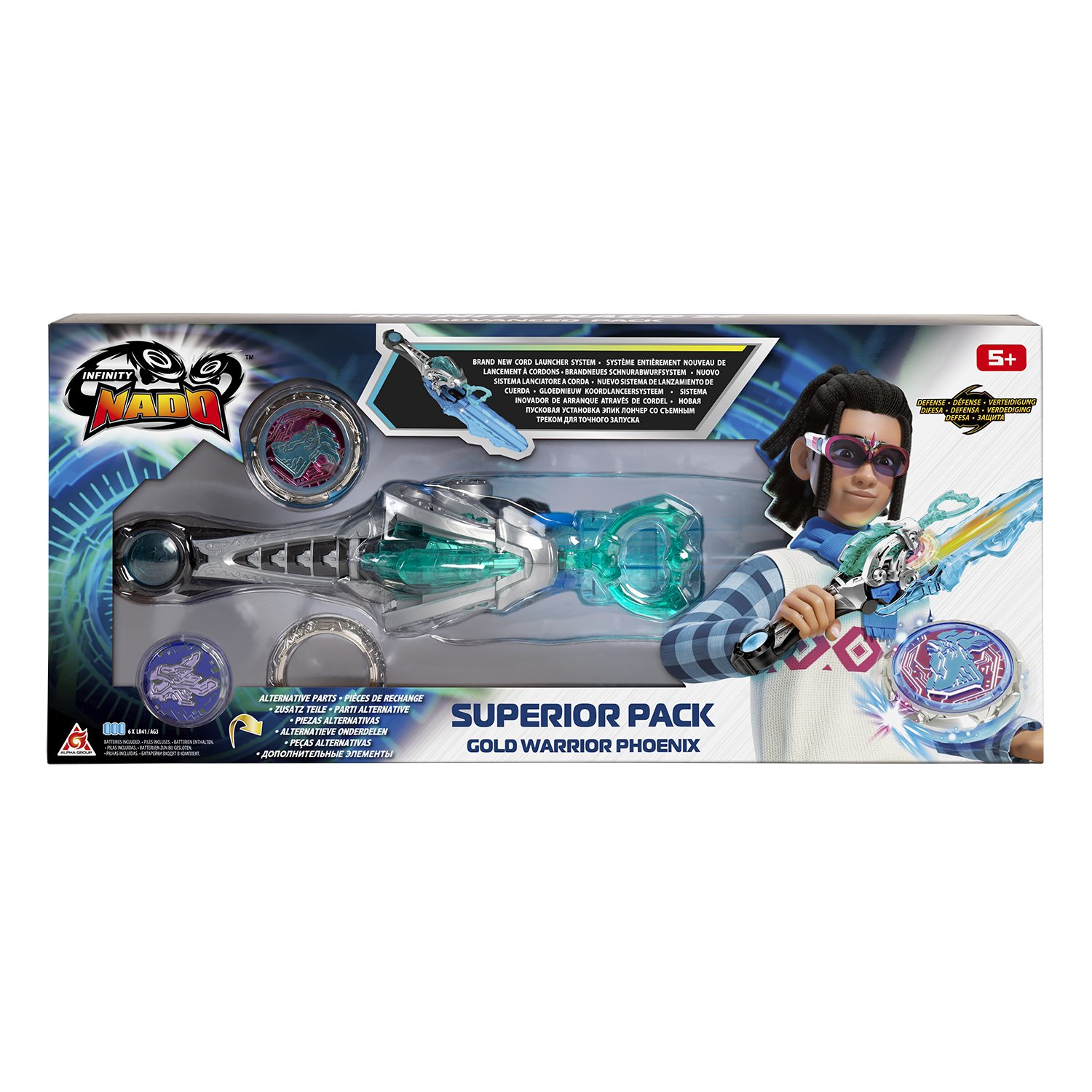 

Игровой волчок Супериор Infinity Nado: Эпик Лончер – Gold Phoenix