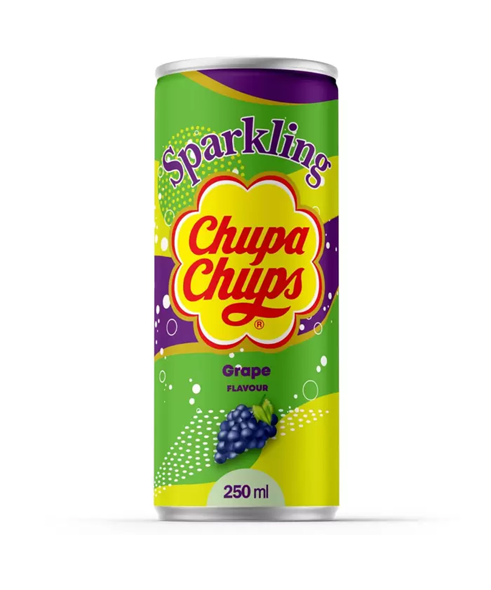 Напиток газированный Chupa Chups: Вкус винограда (250 мл) фото