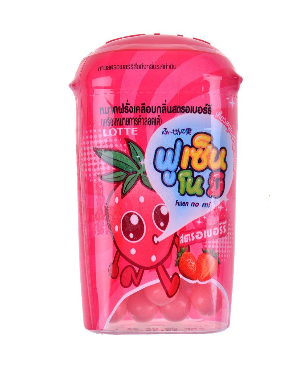 

Жевательная резинка Lotte Small Glas Strawberry Вкус клубники